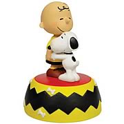 Peanuts Charlie Brown and Snoopy Friends Forever Statue